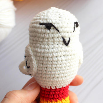Hedwig white owl rattle /Potters friend
