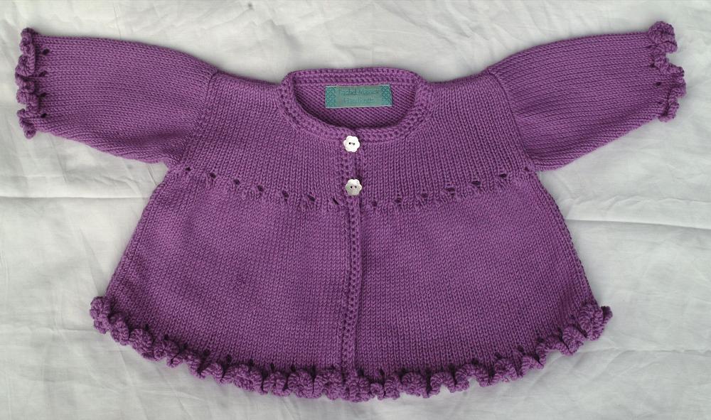 Ruffle Edged Matinee Jacket