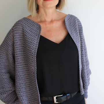 Balloon Sleeve Cardigan