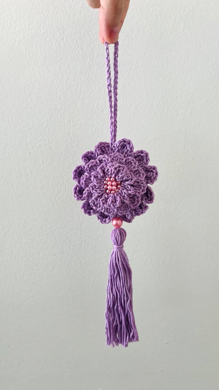 Gentle Flower Keychain