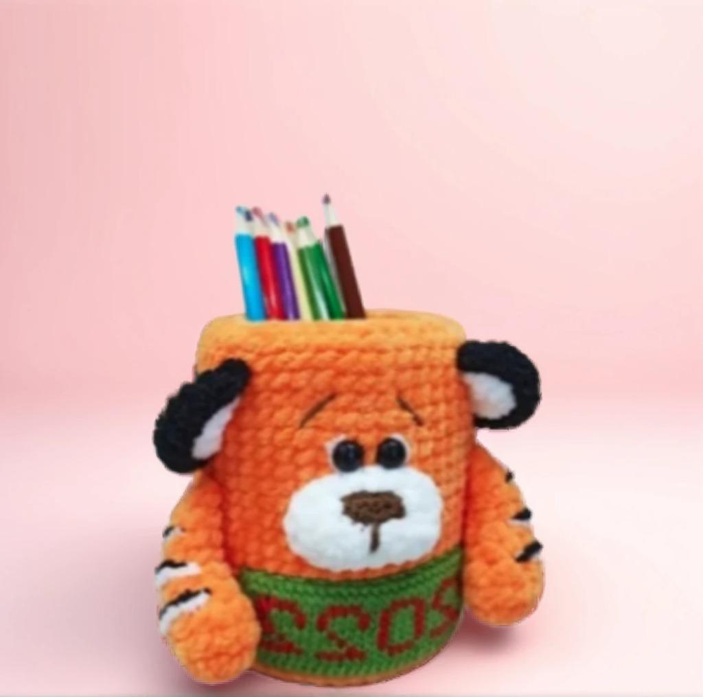 Tiger Pencil HolderTiger Pencil Holder