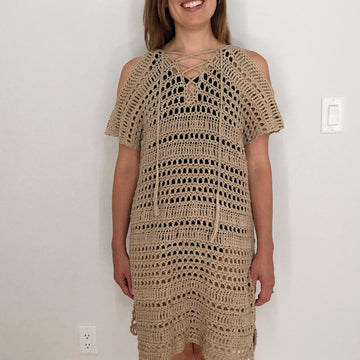 Bathing Suit Coverup Pattern:Bustling Beach Cover Up