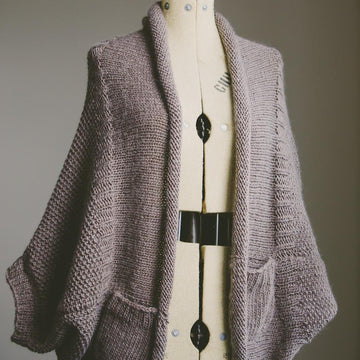 Mink cardigan
