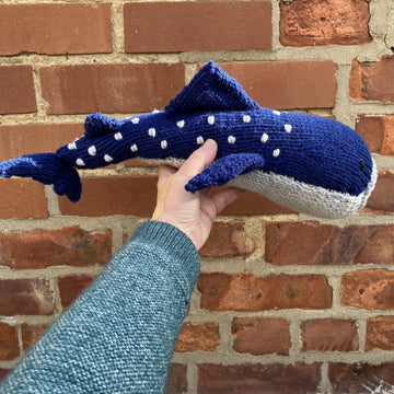 Large Whale shark knitting pattern - free