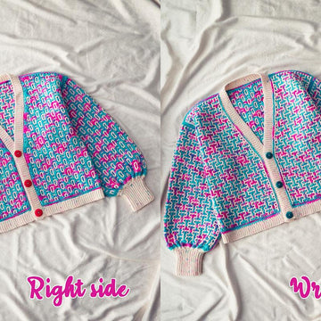 Ones and Zeroes Cardigan