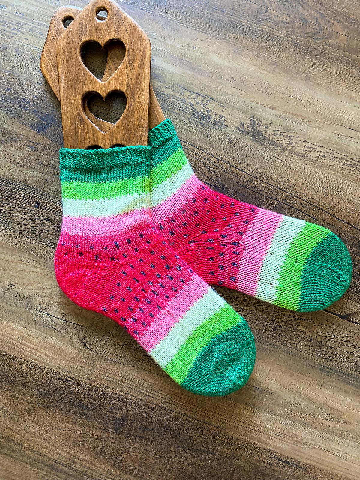 Watermelon Socks