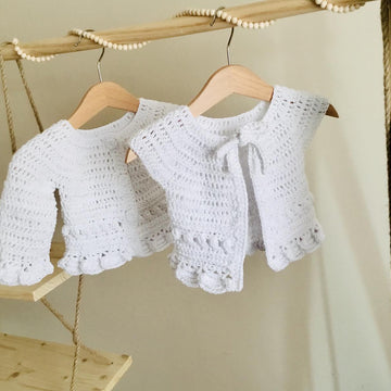 Magnolia Cardigan Back Button Blouse N 427