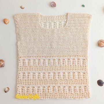 "Summer Breeze" Women's Lace Top, Sizes XS-3XL / "Sommerbrise" Damentop