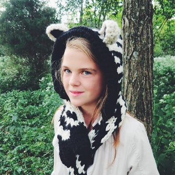 Ziggy the Zebra Hooded Scarf
