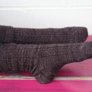 Wheat Chain Socks