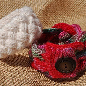 "A Braided Simplicity" Bracelet, Headband, Belt & Coffee Cozy / Sleeve