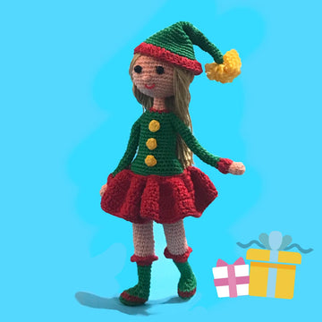 Christmas Elf Doll