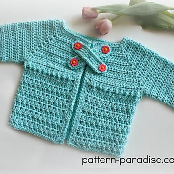 X Stitch Baby Cardigan Sweater 15-186
