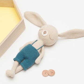 Crochet bunny pattern, amigurumi bunny