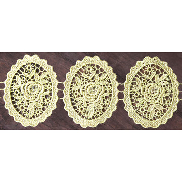 Prima Marketing Memory Hardware Doily Lace Trim - Rocquencourt 2.5"X1yd