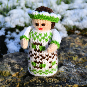 Winter Folk Doll Knitting Pattern - Toy Knitting Pattern