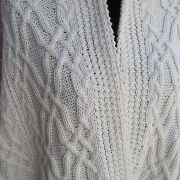 North Bay Cabled Shawl