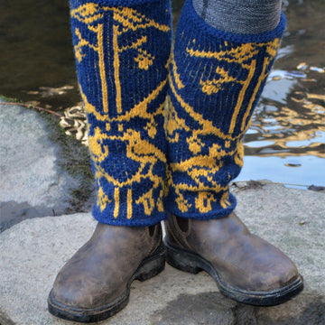 Kissing Birds Leg Warmers