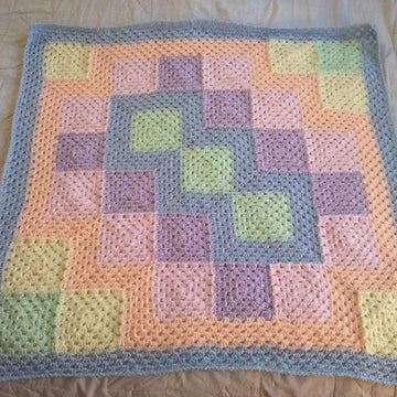 Eventually Granny Square blanket