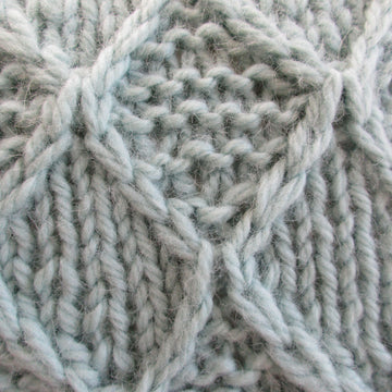 Garter Diamond Cushion Cover