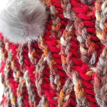 Bulky brioche braids