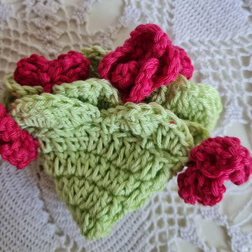 A Basket of Flower Coasters