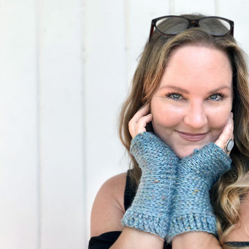 Tabby Star Mittens