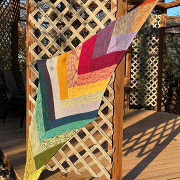 Logamancy (Advent Mystery Shawl KAL 2024)