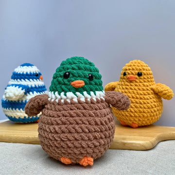 Duck Crochet Pattern Bundle 3 in 1