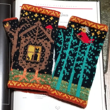 Enchanted Forest Mitts