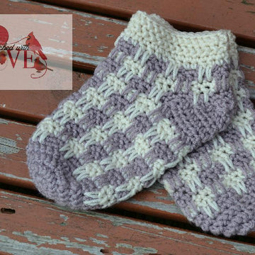 Women's Flannel Mimic Slippers