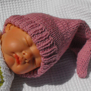 Baby Pink Pixie Hat