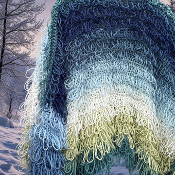 Shaggy Crochet Cardigan