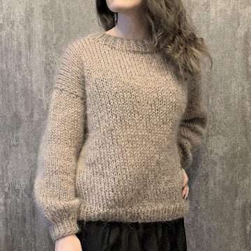 Slouchy Mohair Sweater