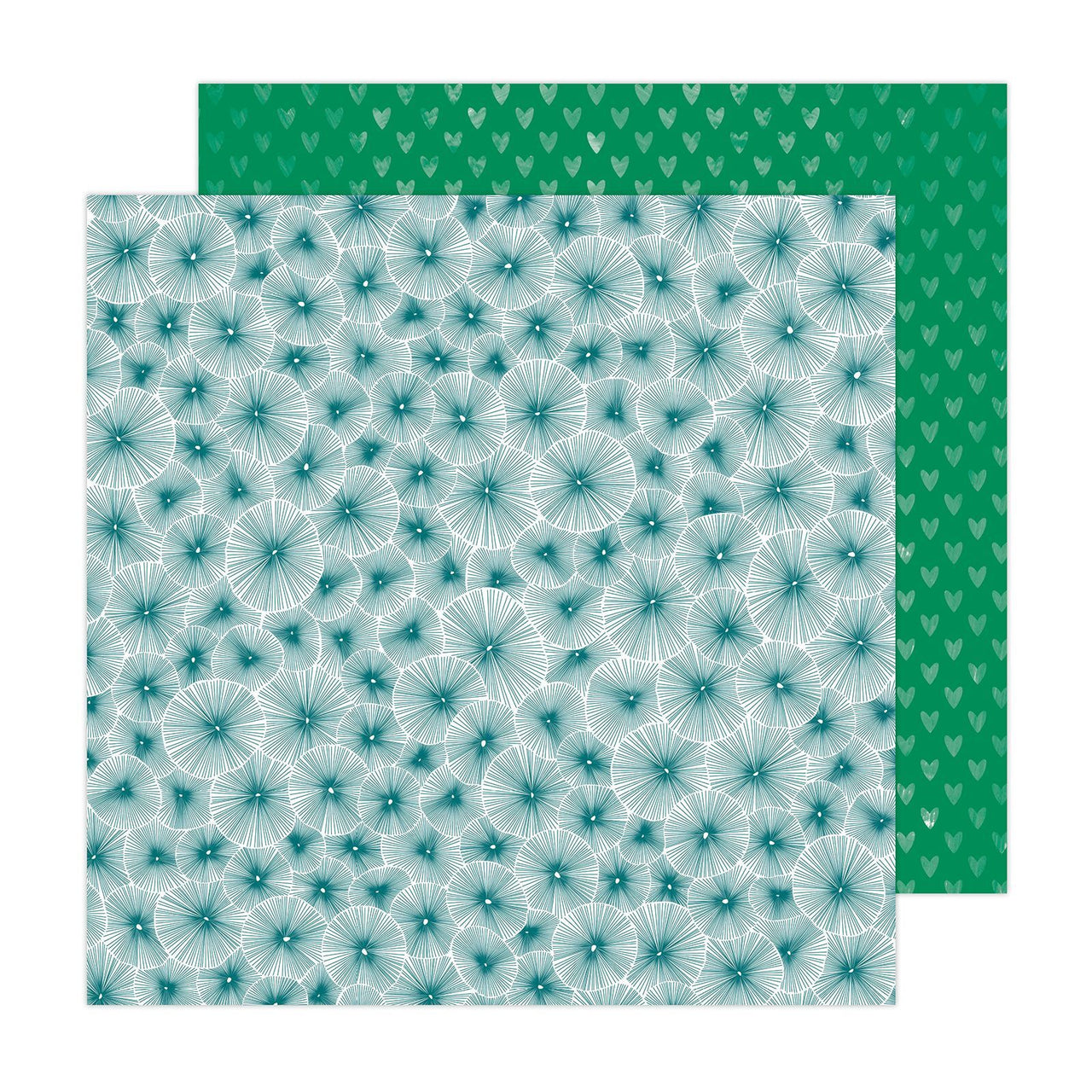 American Crafts Amy Tangerine - Brave + Bold Starburst 12"x12" Cardstock