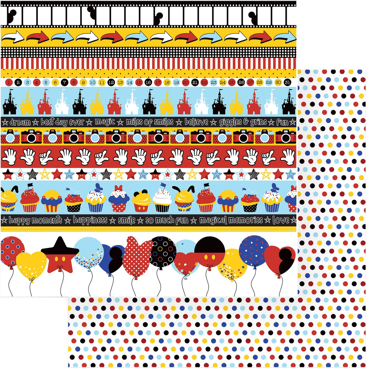 Photoplay Paper Another Day At The Park Double-Sided Cardstock 12"X12" 25/Pkg - So Much Fun