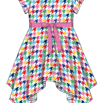 McCall's Children's/Girls' Handkerchief-Hem Dresses M7309 - Sewing Pattern