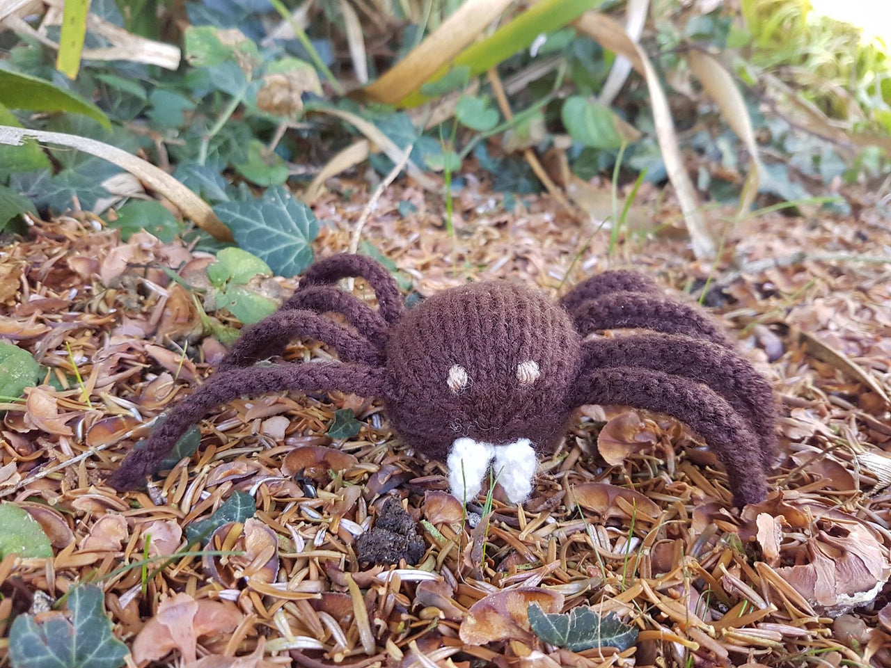 Knitted Spider