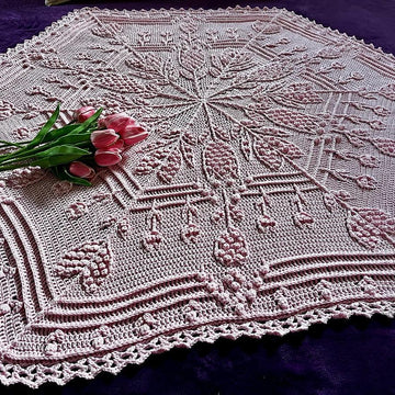 The Language of Tulips Blanket