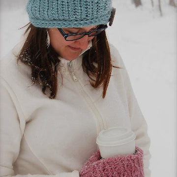 "Winter Waves" Coffee & Ice Cream Mitt