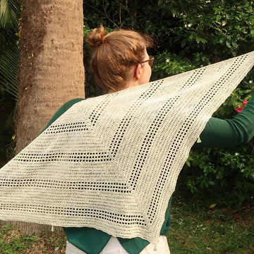 Gathering Driftwood Shawl