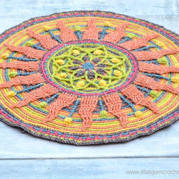 Sunny Mandala Overlay Crochet