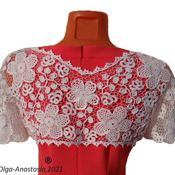 White lace bolero