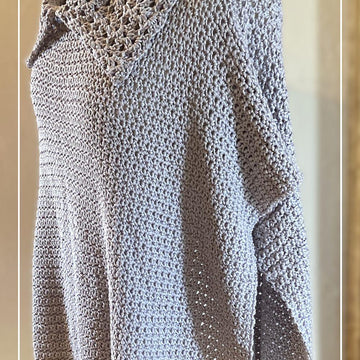Pebble Path Poncho