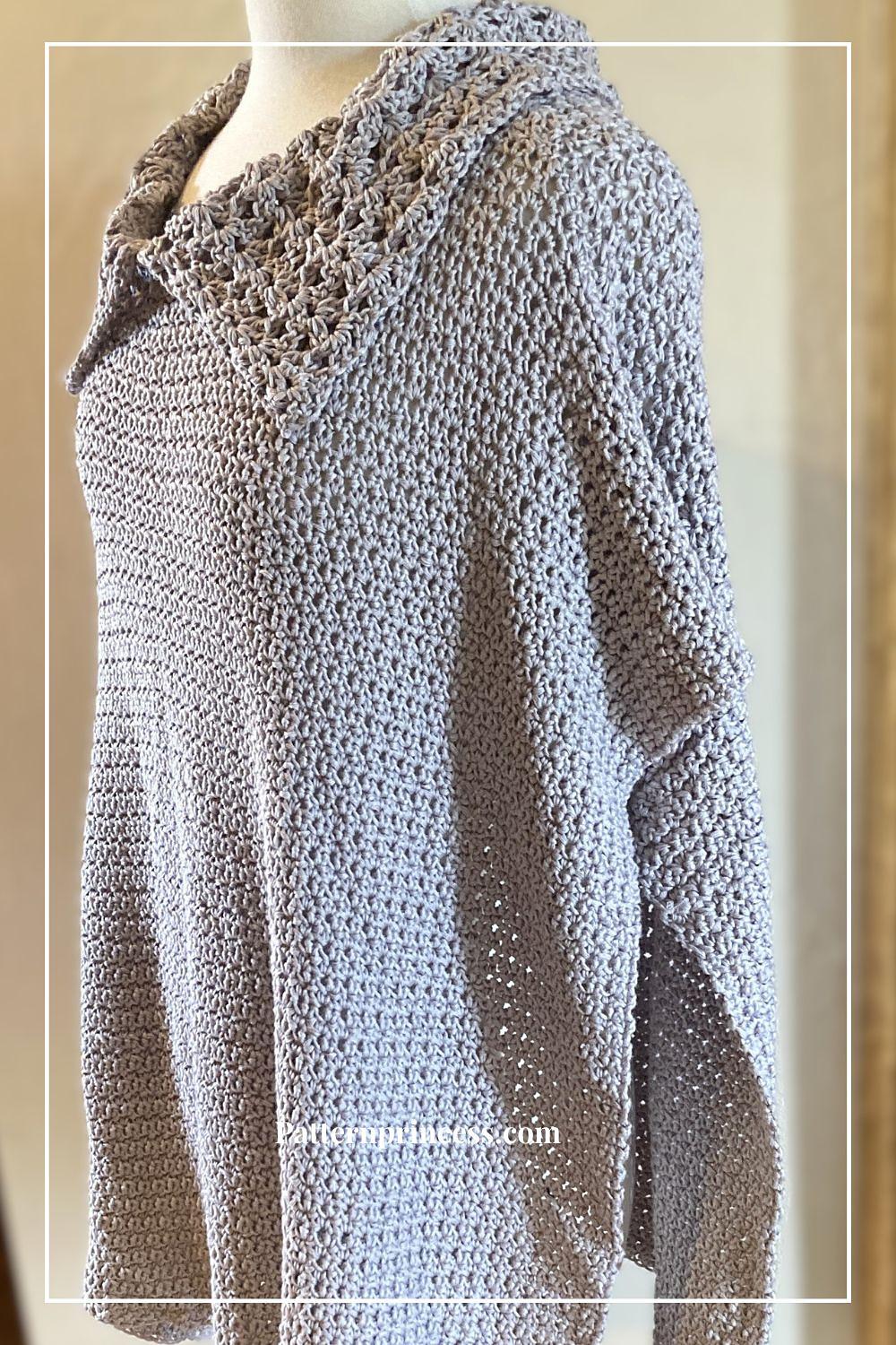 Pebble Path Poncho