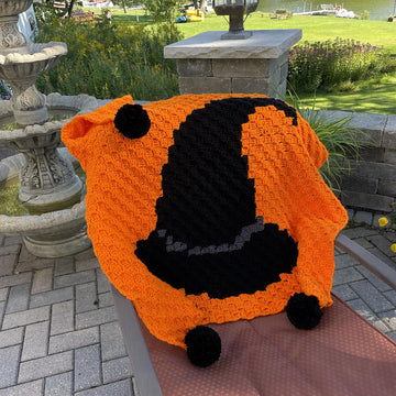 Witch's Hat C2C Afghan
