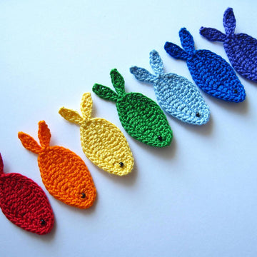 Fish and Sea Weeds Crochet PATTERN