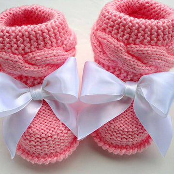 Knitting PATTERN Baby Booties Sofia