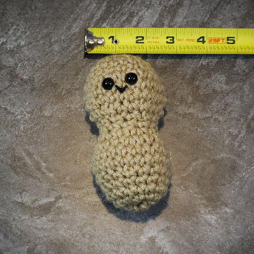 Crochet Peanut Amigurumi Food