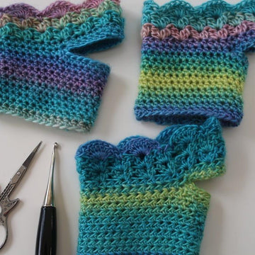 Mermaid yoga socks